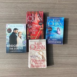 Bridgerton books - first four!